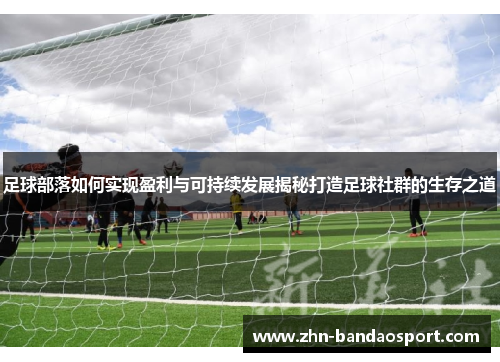 足球部落如何实现盈利与可持续发展揭秘打造足球社群的生存之道 足球部落如何实现盈利与可持续发展揭秘打造足球社群的生存之道